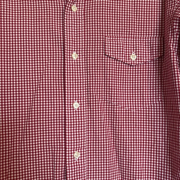 Ralph Lauren men’s red and white long sleeve button down shirt size medium - Picture 3 of 9